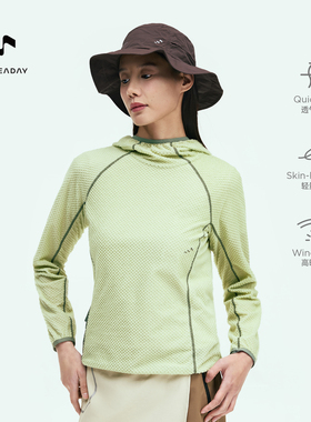ALLREADAY新奇天 户外抓绒衣女一日徒步中层冲锋衣内胆2025新款春