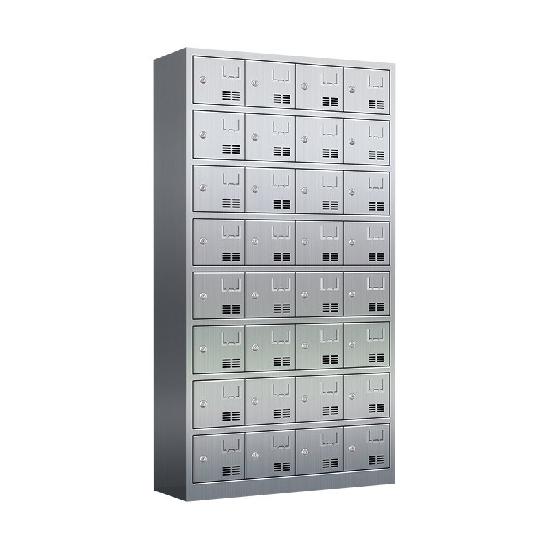 不锈钢碗柜职工餐盘柜员工多门柜学校餐厅储物餐具饭盒柜碗筷柜子