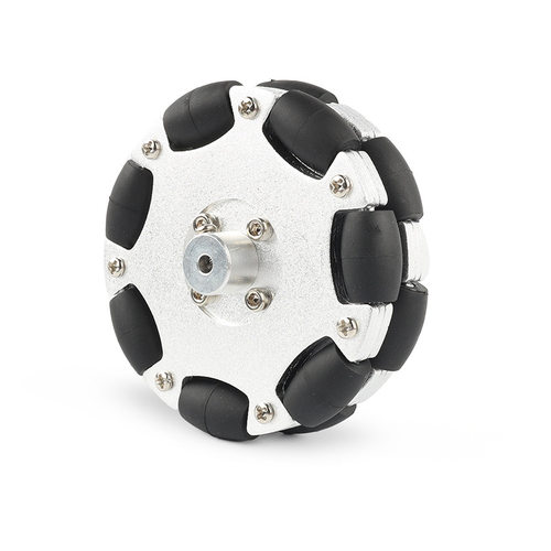 全向轮福来轮 82mm  金属全向轮 omni Robot ROS平台全向运动