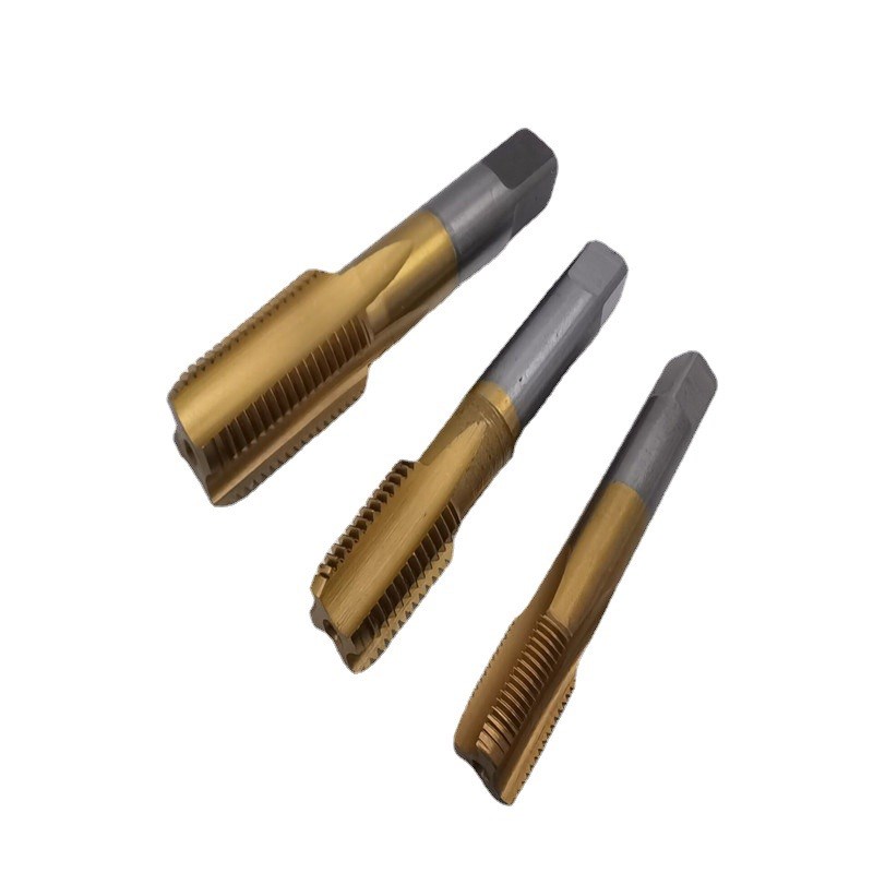 涂层管螺纹丝锥 镀钛含钴直丝攻G1/8 ZG1/2 RC1 NPT3/4厂家