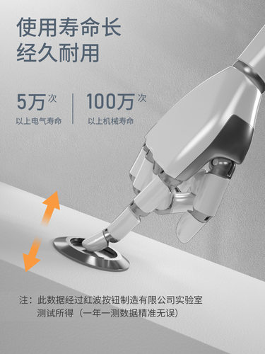 ONPOW/中国红波按钮 19mm金属按钮 LAS1-AGQ系列按钮
