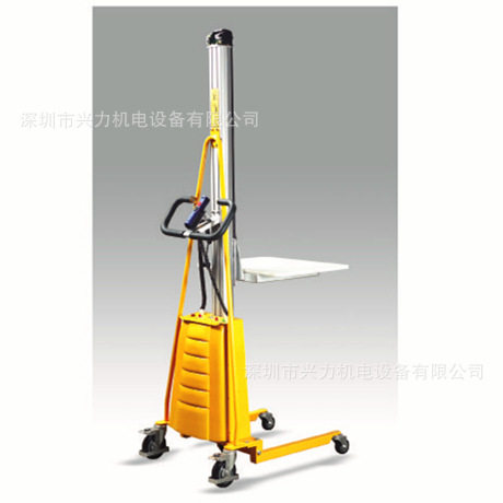 轻型升高车100kg电动工位车 迷你型电动堆高车 单轴式叉车ME-A/B