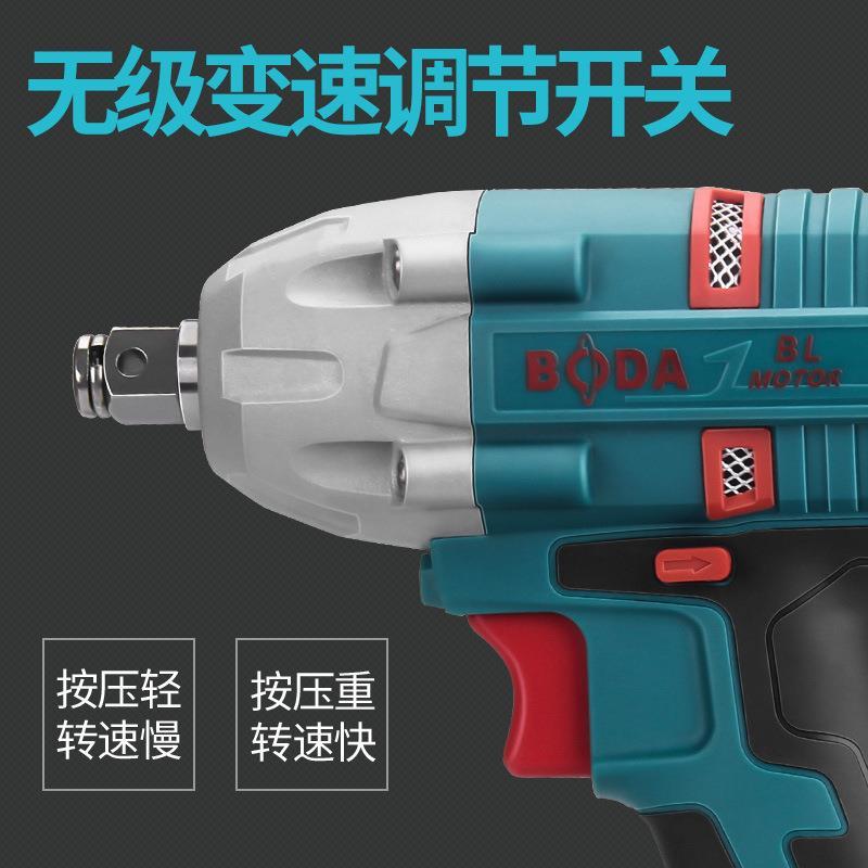 无刷电动扳手充电式锂电扳手大扭力风炮套筒架子冲击扳手汽修