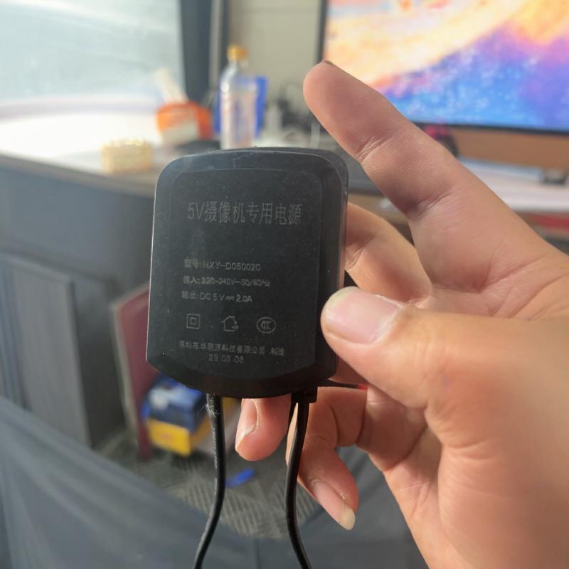 定制华兴源HXY-D050020监控头摄像机5V2A电源适配器线长约40CM