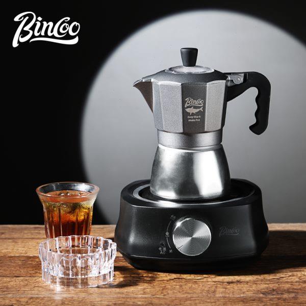 Bincoo双阀摩卡壶套装意式浓缩萃取家用小型咖啡壶咖啡器具咖啡机