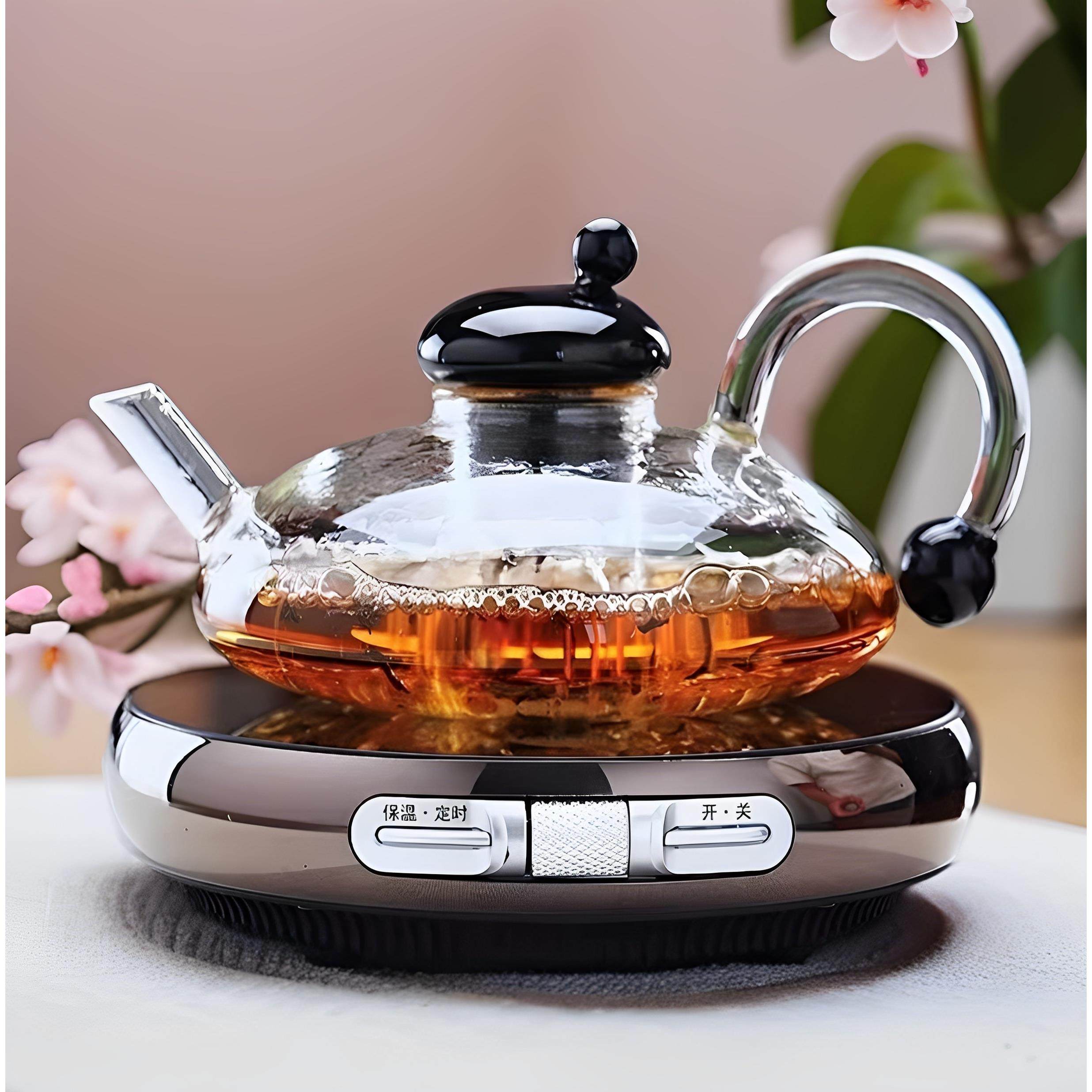 茗凤祥高端合金电陶炉家用保温超薄迷你围炉煮茶电茶炉自动煮茶器,餐饮具,煮茶炉,淘宝优惠券,粉丝福利购,淘宝优惠卷