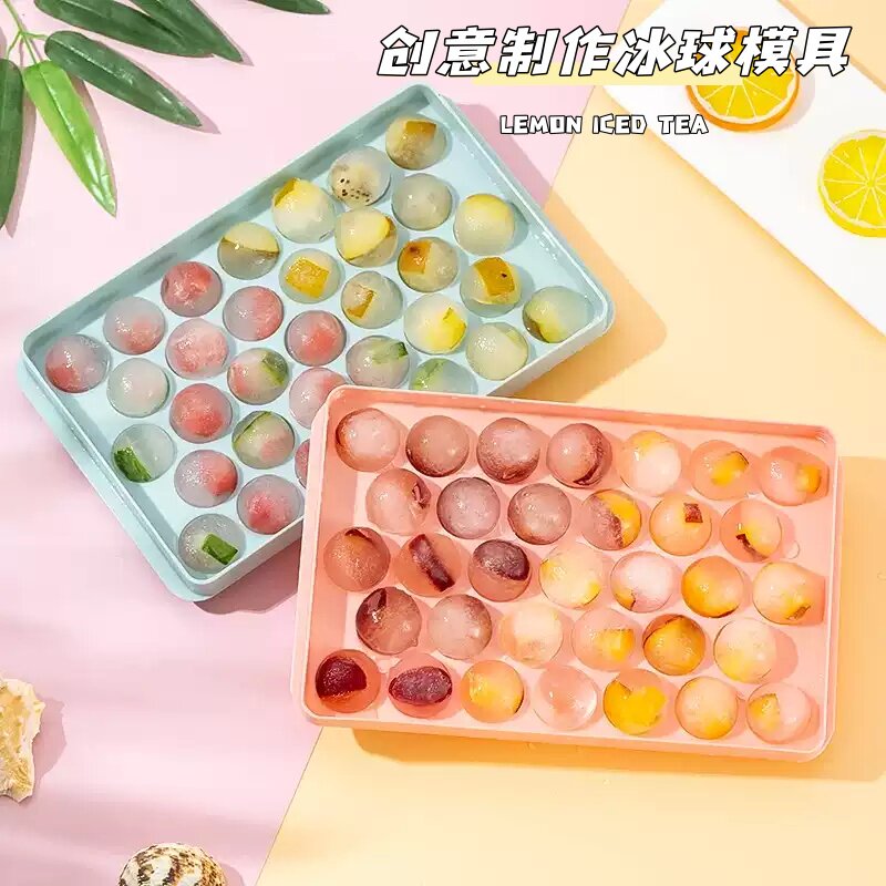 冰箱冷冻柠檬杯中空带盖冰格