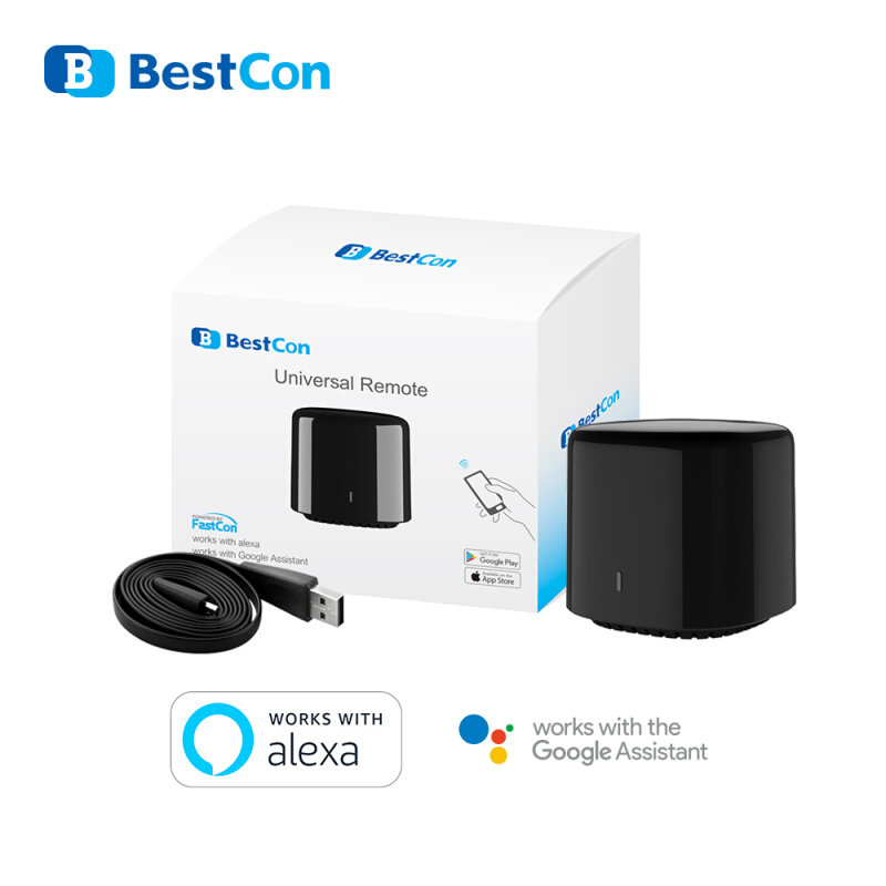 BroadLink博联 Bestcon RM4C mini 黑豆WIFI控制 红外遥控器