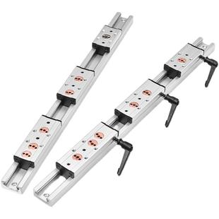 内置双块轴心直线导轨847SR10 SGB锁紧滑G滑台滚轮0 15N