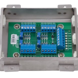 柯力地磅接线盒传感器接线盒4/6/8/10线不锈钢数字接线盒4进1出