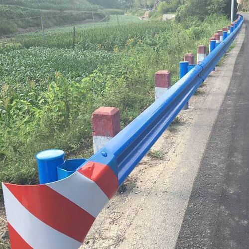 公路喷塑热镀锌防撞波形护栏板 GR-B-4E GR-B-2E GR-C-4E GR-C-2E