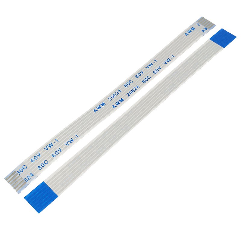1.0mm 同向10CM FFC/FPC 扁平软排线4P/5/6/8/10/12/20/30/32/40P