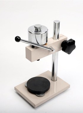 LX-OO型00邵氏橡胶硬度计超软发泡硅胶口香糖测试架ASTM2240