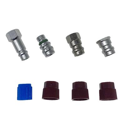 R12/22/502内接口1/4转换成R134高低压接口