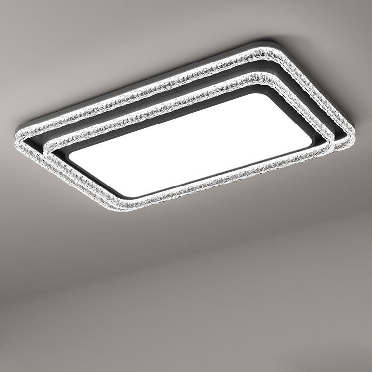 意式轻奢客厅灯感冰裂纹吸顶灯2025新款现代简约卧室餐厅灯具