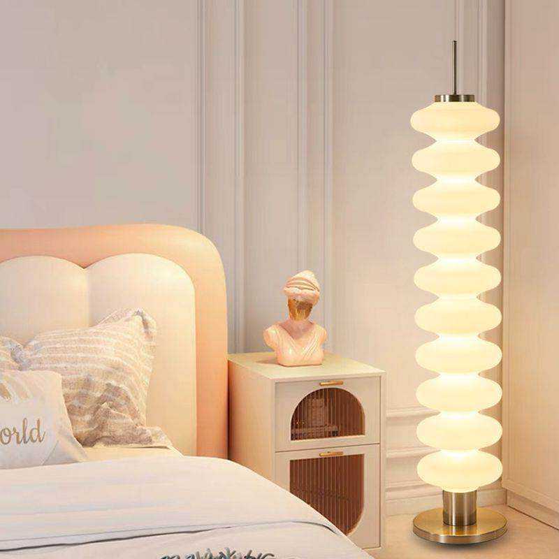 意大利设计风格客厅葫芦落地灯奶油风沙发边氛围灯卧室落地式台灯,橡塑材料及制品,亚克力管/有机玻璃管,淘宝优惠券,粉丝福利购,淘宝优惠卷
