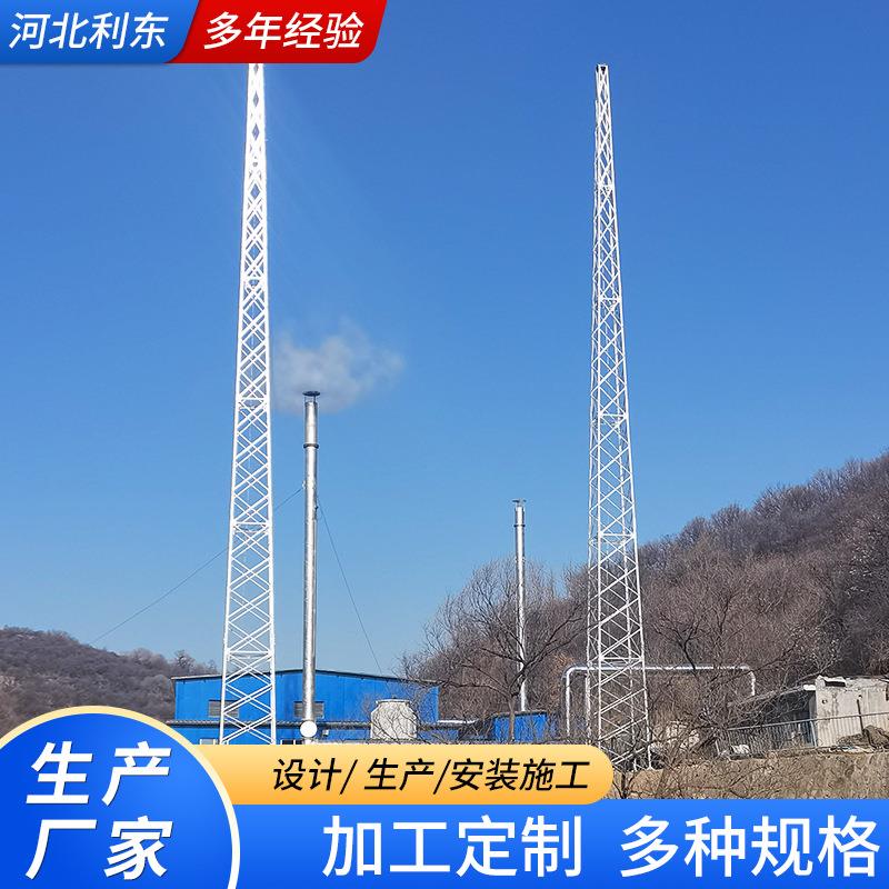 钢结构电力避雷塔GFW避雷线塔厂家定 制40米避雷塔接闪杆避雷针塔