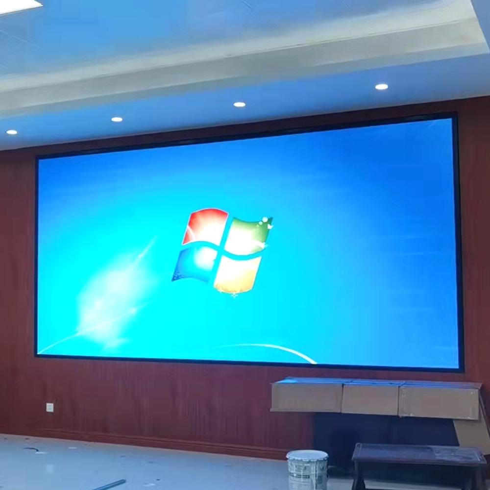 室内全彩小间距LED电子显示屏全彩P1.86P2P2.5P3P4LED广告屏安装