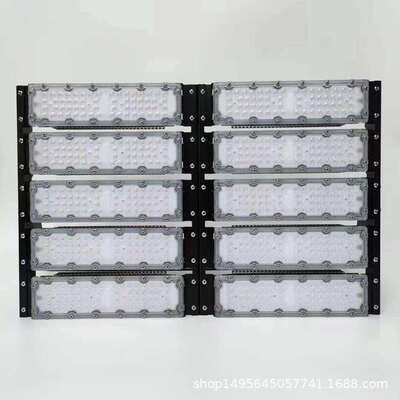 300w400W600W800w1000w黑色LED高杆灯球场模组灯隧道灯贴片投光灯