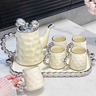 高级感家用客厅陶瓷茶杯茶具乔迁新居礼盒装 轻奢喝水杯子水杯套装