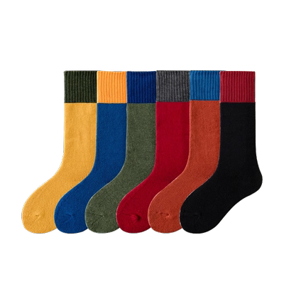 俞兆林儿童长筒袜秋冬季加绒加厚