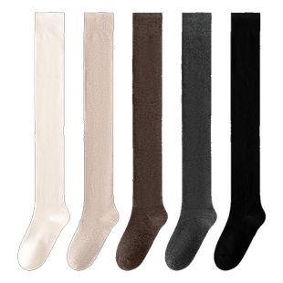 长袜子女大腿袜春秋冬季保暖纯棉过膝袜小腿袜加厚压力瘦腿长筒袜
