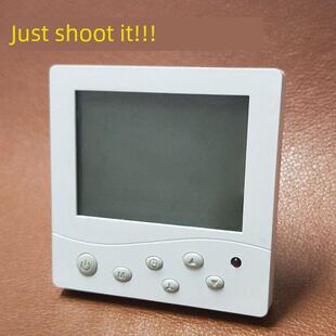 中央空调温控器酒店风机盘管风机控制器液晶面板开关房间室内温度