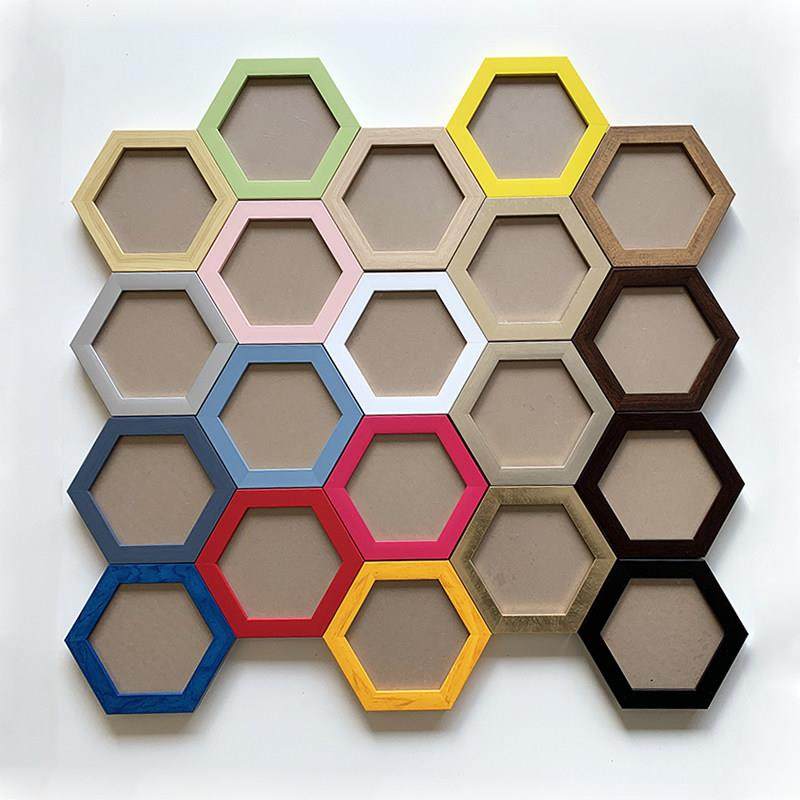 定制六边形六角菱形异形画框幼儿园企业文化背景形象照片相框挂墙,家居饰品,相框/画框,淘宝优惠券,粉丝福利购,淘宝优惠卷