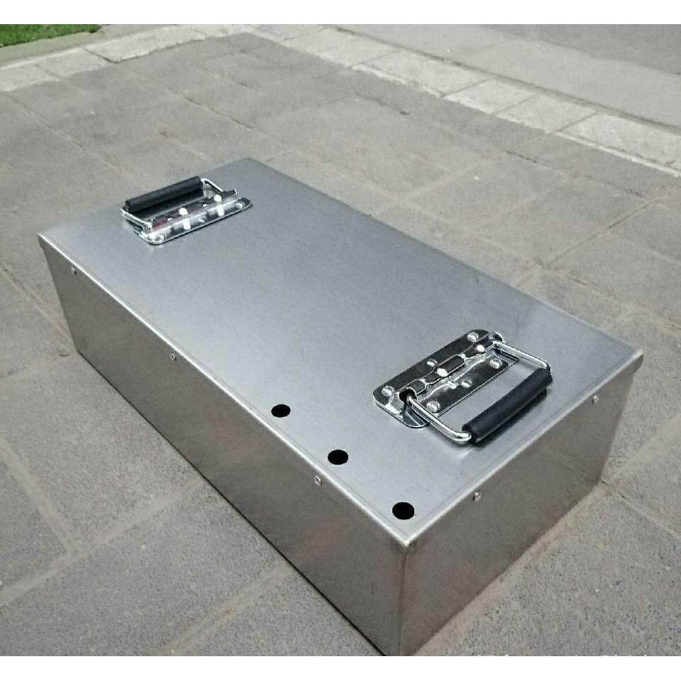不锈钢电瓶盒子代驾备用电动车电池加装盒磷酸铁锂电外壳箱子