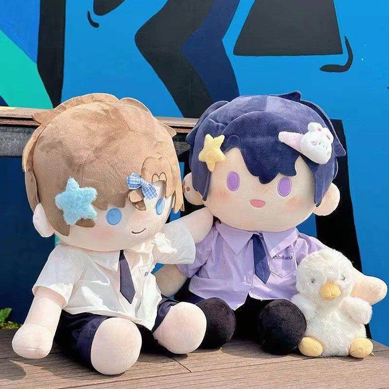 仅衣服40cm娃衣现货坐姿一番赏衬衫领带短裤棉花娃娃衣服校服