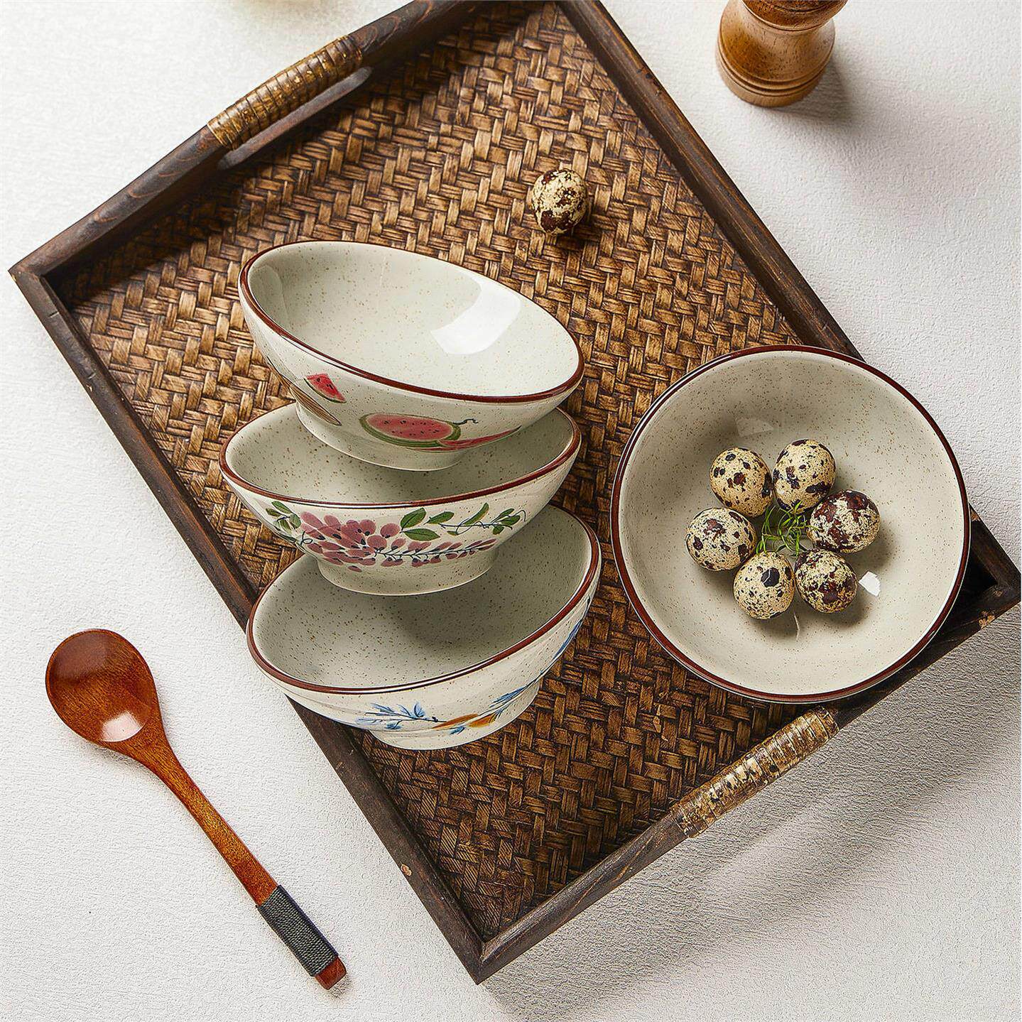 景德镇釉下彩陶瓷餐具彩
