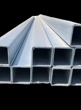 新矩形方管20*3h0*100*120 40*120 50*120 50*150切割加工黑方管