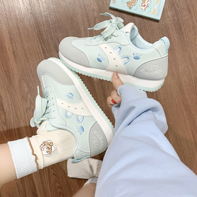 回力小众设计德训鞋女2026春季新款软底不累脚卡通可爱初中生板鞋,女鞋,休闲板鞋,淘宝优惠券,粉丝福利购,淘宝优惠卷