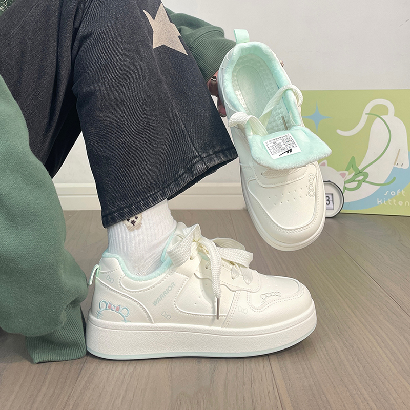 回力卡通原创板鞋2025秋冬加绒