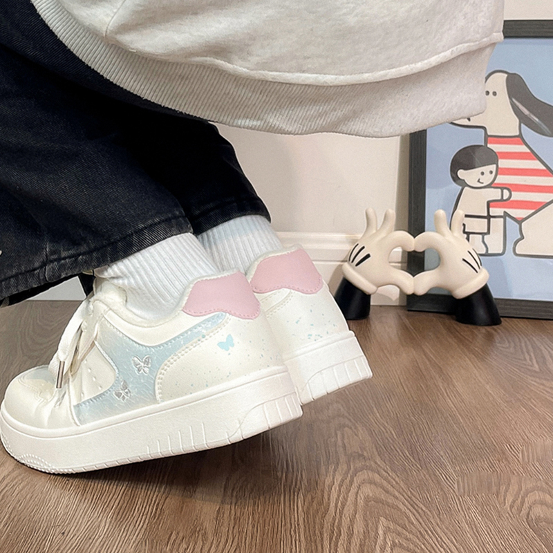 回力厚底小白鞋女2025冬季新款