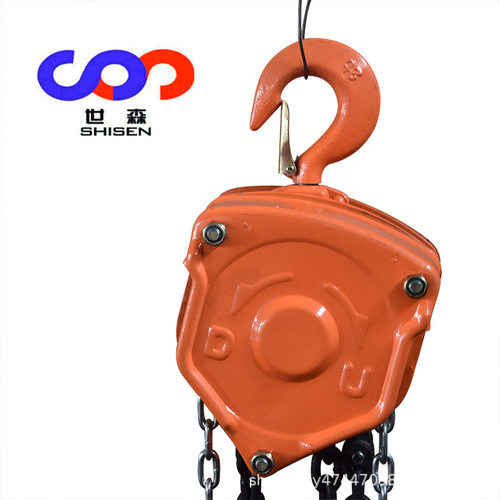 3T6M手动吊链葫芦HS-VT3吨6米手拉方形葫芦V型进出口chain block