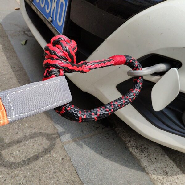 soft shackle 疙瘩绳 软卸扣 绳扣 绞盘绳 拖车绳 拖车钩 越野图片