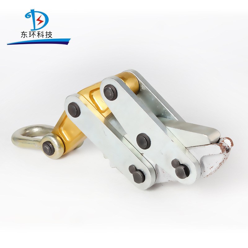 铝柄卡线钳50-200KN11-1516-1819-2122-2426-30防扭钢丝绳卡线器