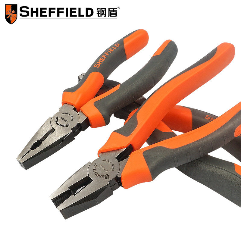 SHEFFIELD/钢盾 钢丝钳电工剪切钳子省力 S042005~S044003