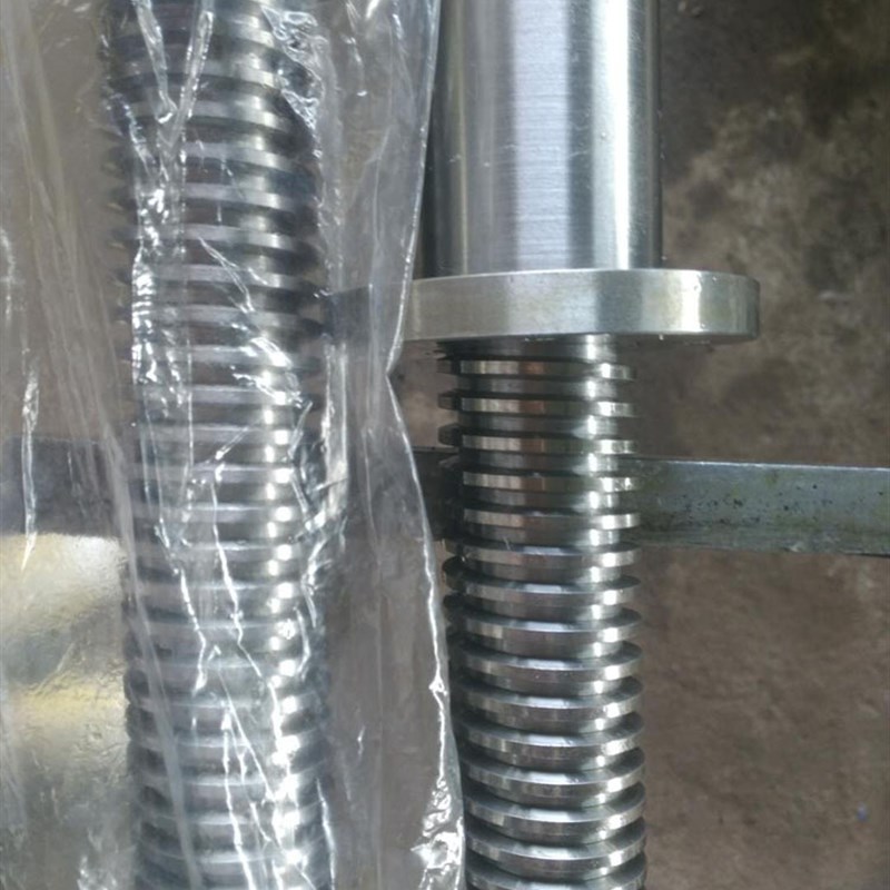 非标定制梯形螺纹丝杆 45#钢梯形扣丝杠 Tr70*8梯形丝杆定制加工