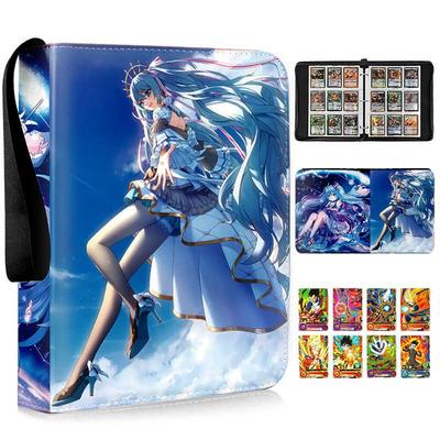 初音未来卡册收纳册周边大容量相册四九宫格收卡片收藏册活页皮质