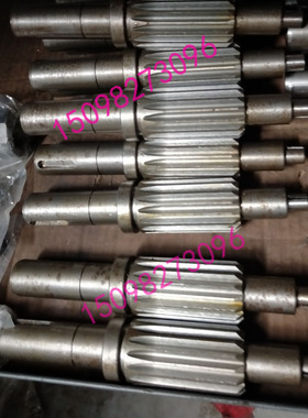 滕州ZXTM-40钻铣床用钻杆主轴套筒总成花键套水平轴ZX50F机床配件