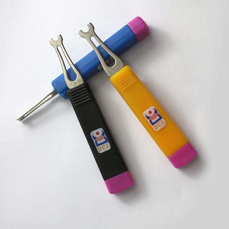 快速卡簧安装工具挡圈钳E型卡簧钳卡扣叉E令叉卡簧彩色卡环叉厂家