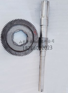 中捷摇臂钻床Z3050*16Z3040涡轮涡杆43020蜗杆进给轴43308涡轮Z77