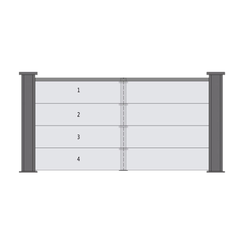 装配式钢结构围挡市政工程A1款围挡工地彩钢围挡围蔽工程施工挡板