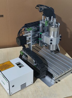 小型数控雕刻机CNC全自动铣床浮雕木头PCB铜铝桌面自动化加工设备