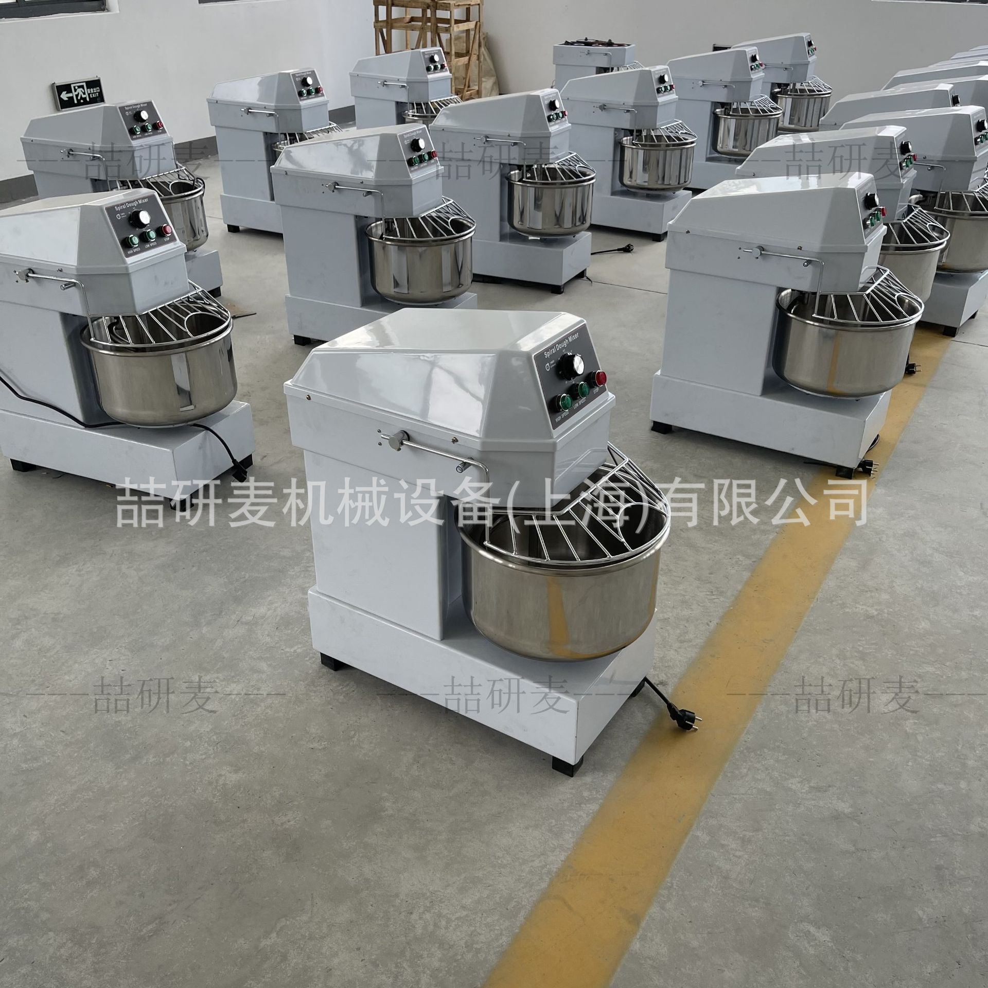 双速双动立式和面机8/12kg15kg20kg25kg揉面机spiral dough maker