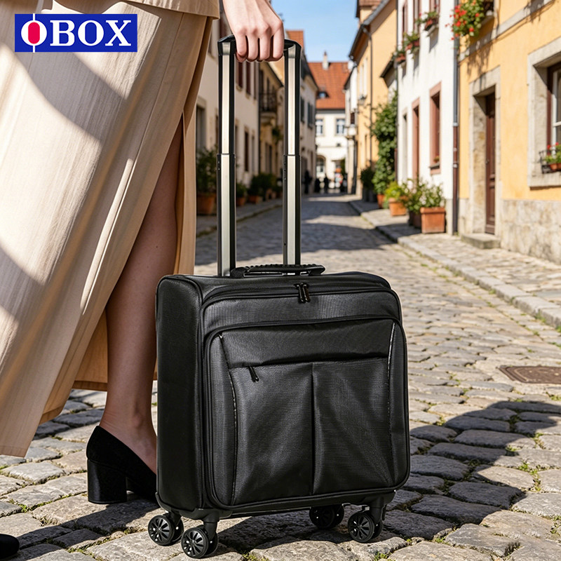 OBOX化妆师专业化妆包纹绣拉杆包图片