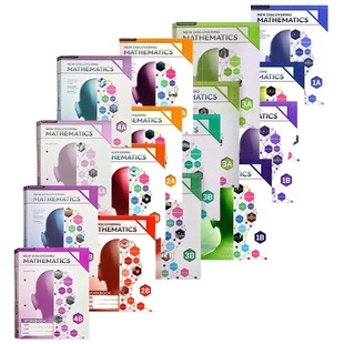 新加坡数学初中教材 英文版NEW DISCOVERING MATHEMATICS  新版 公立学校 78910年级 备考AEIS考试 dimension math新加坡数学建模