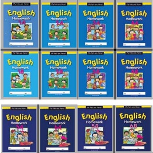 新加坡小学英语配套家庭作业my pals are here ENGLISH 新加坡版